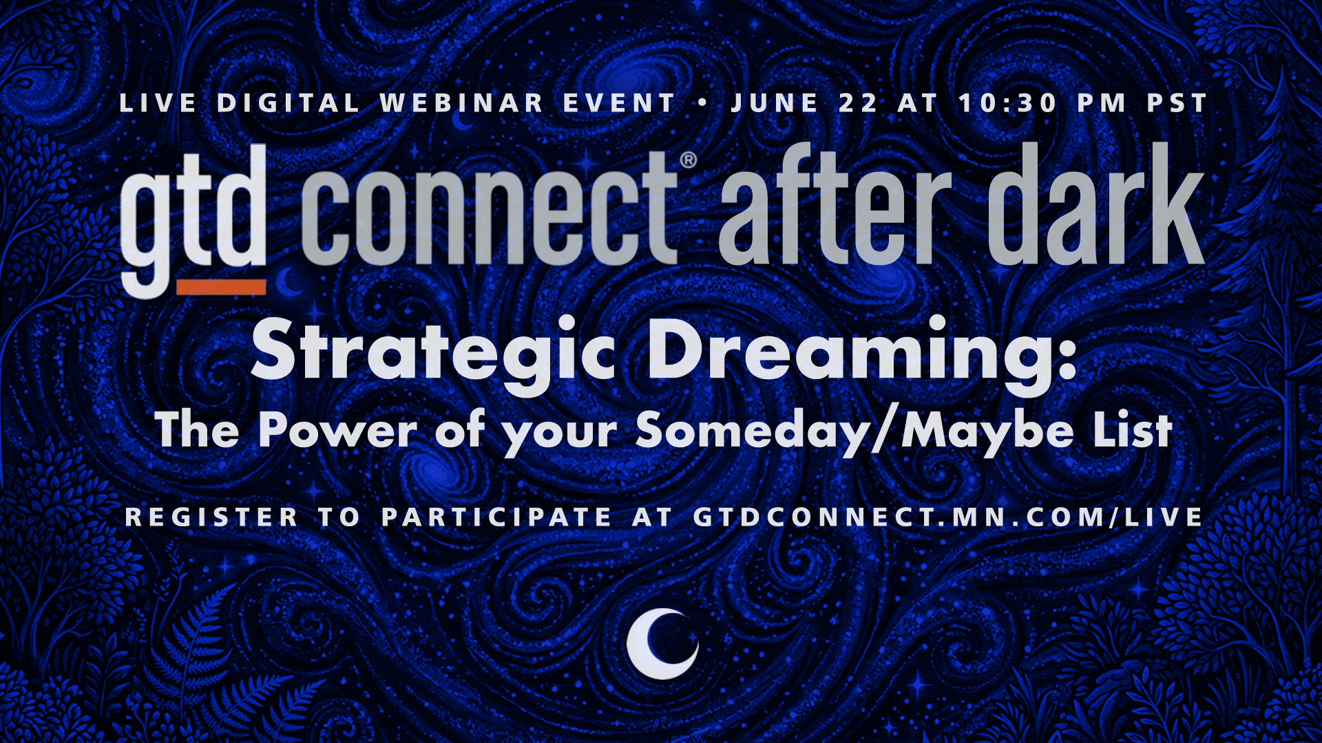 Connect After Dark Event Graphics
